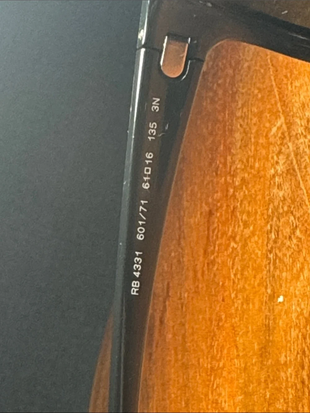 Ray-Ban item used